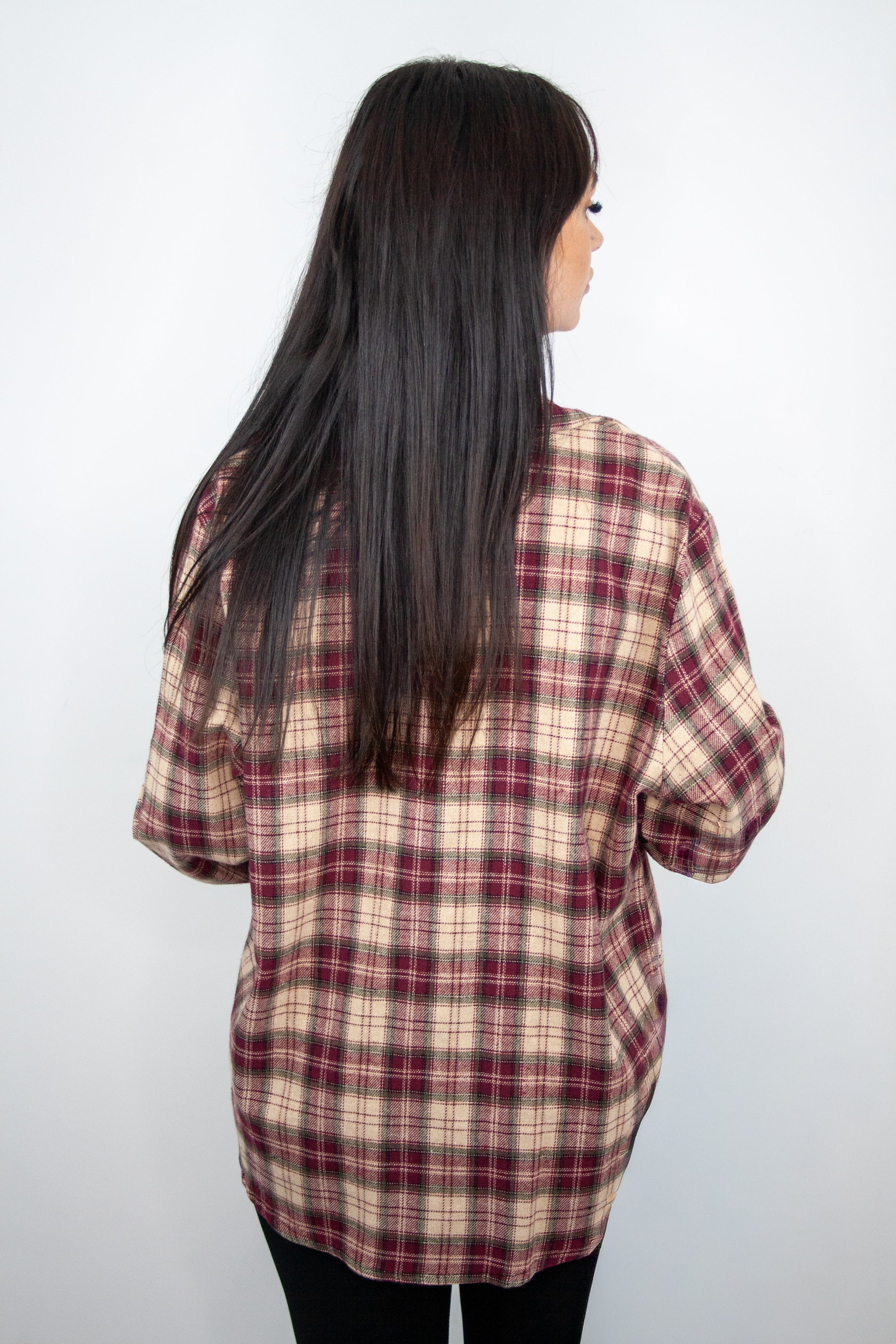 Camicia Country oversize
