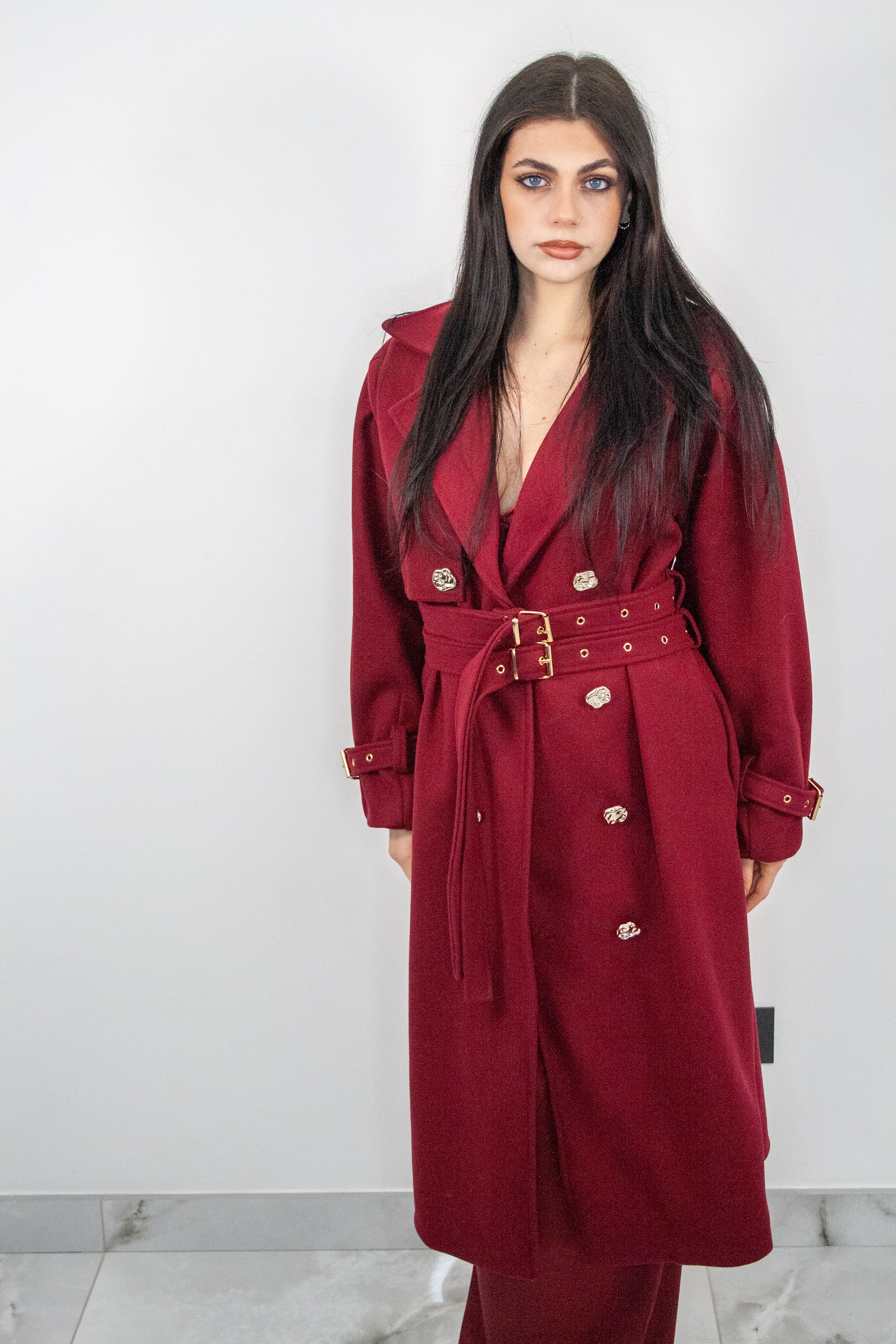 Cappotto lungo Naomi doppio petto - Ma Chère