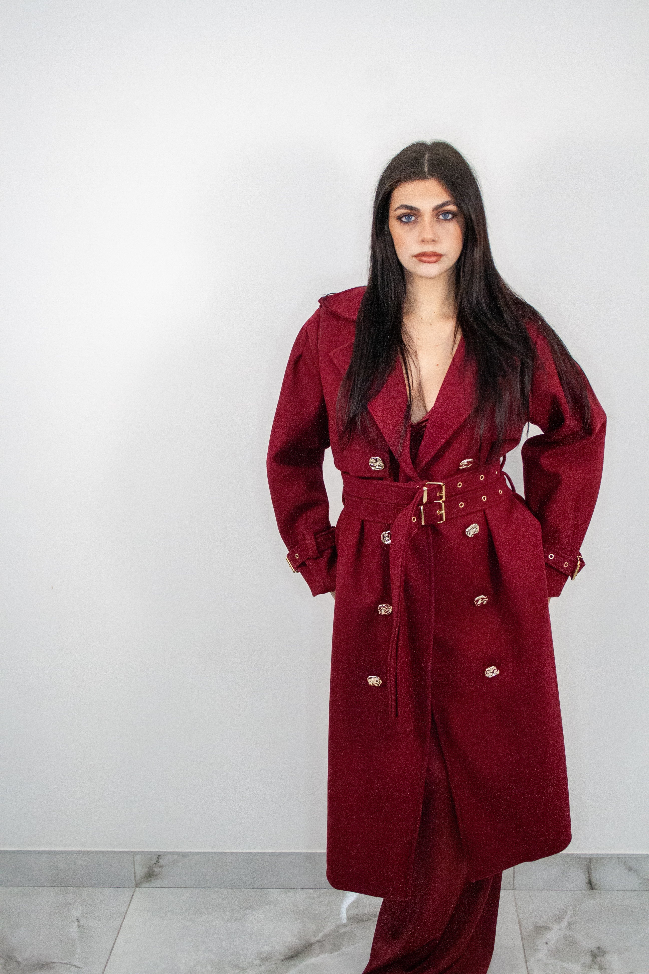 Cappotto lungo Naomi doppio petto - Ma Chère