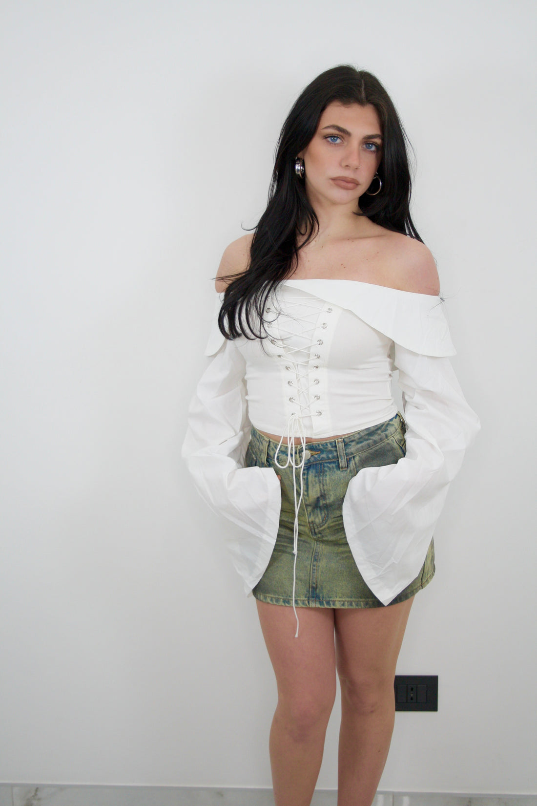 Camicia “Irish” corsetto