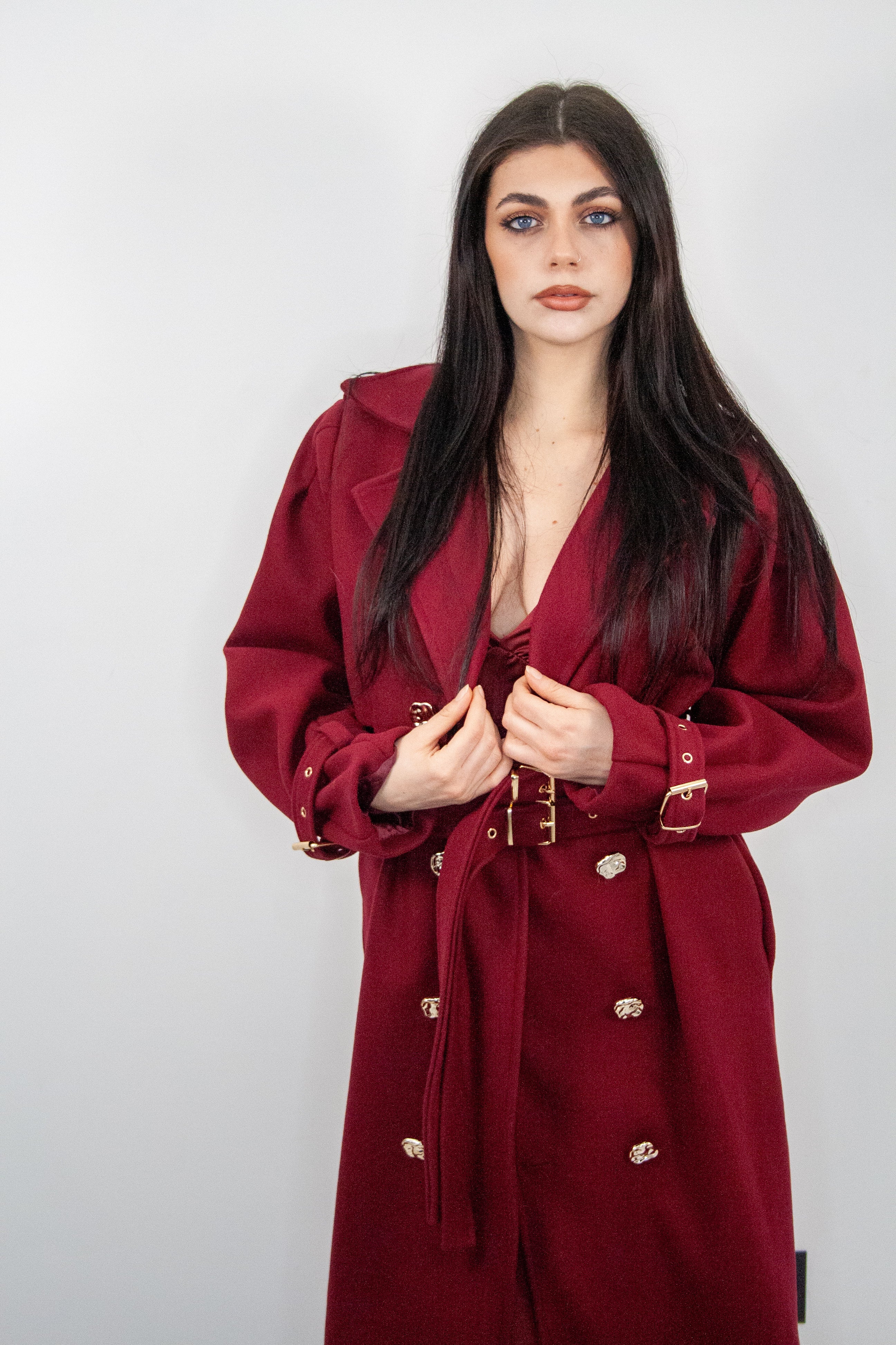 Cappotto lungo Naomi doppio petto - Ma Chère