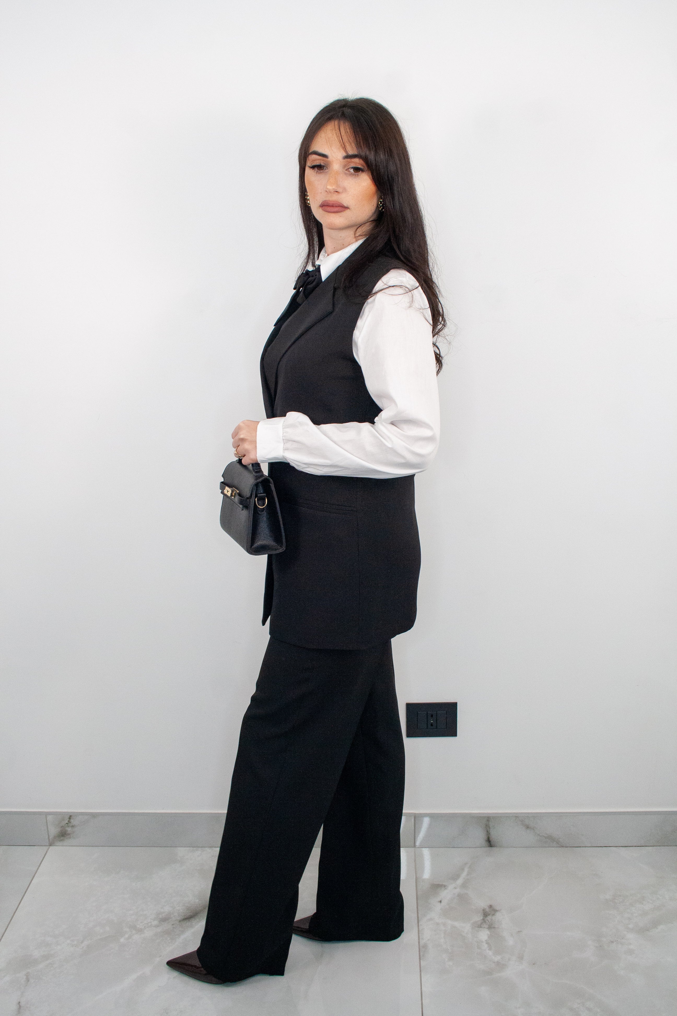 Tailleur “Power Sky”