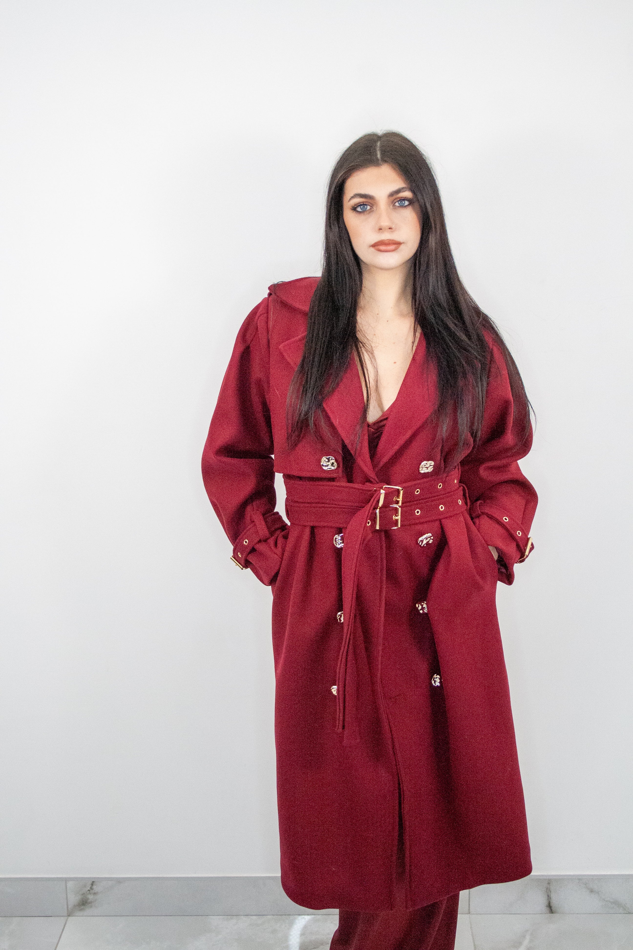 Cappotto lungo Naomi doppio petto - Ma Chère