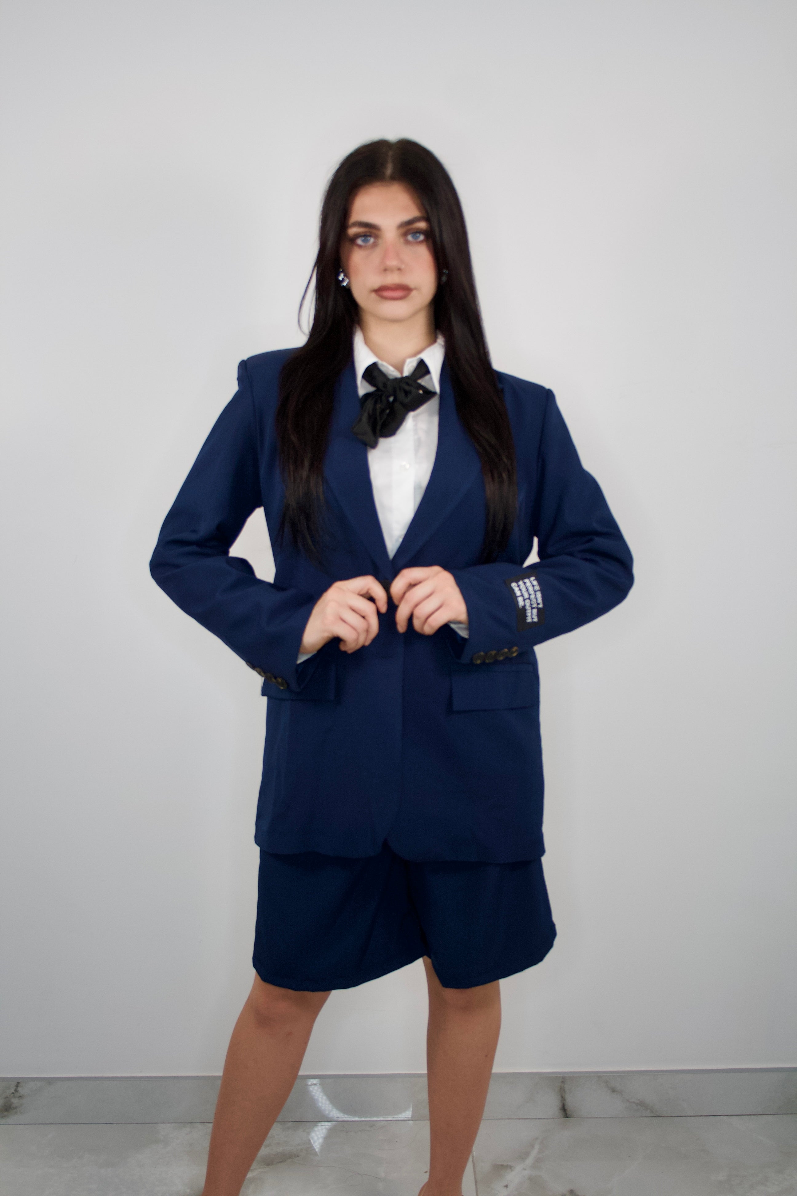 Set coordinato “College” giacca e pantaloncini