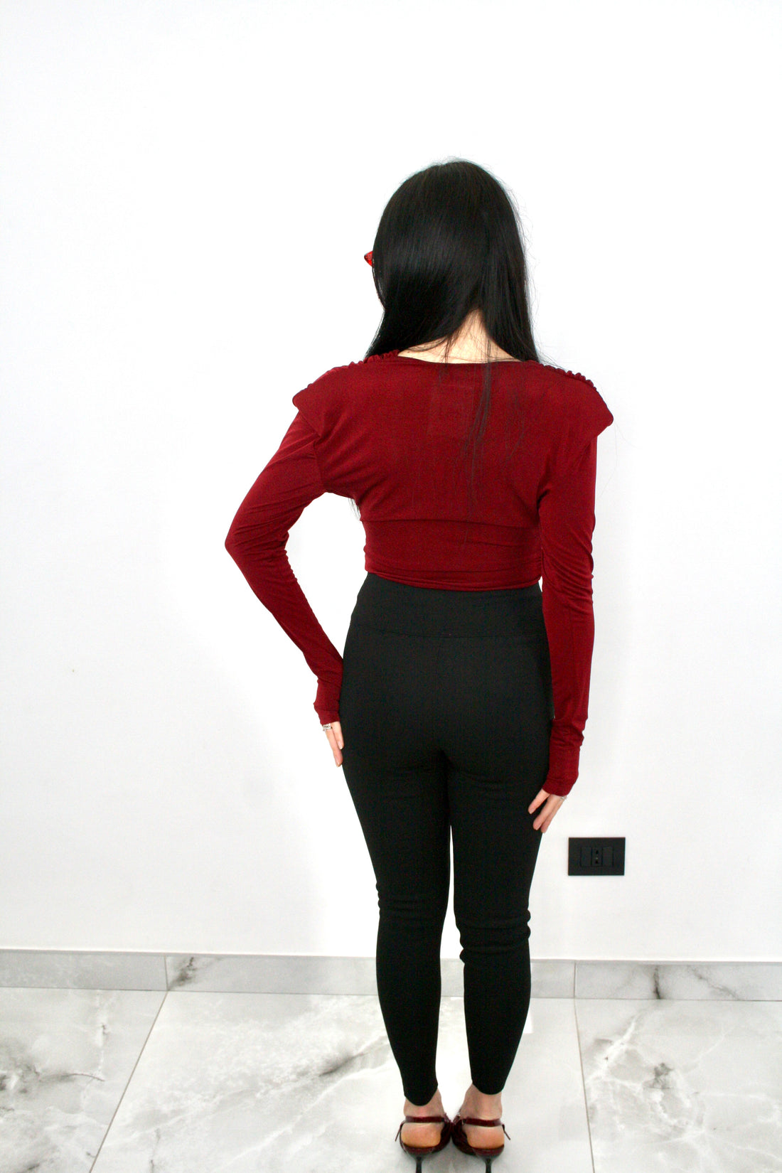 Leggings felpato nero TU - Ma Chère