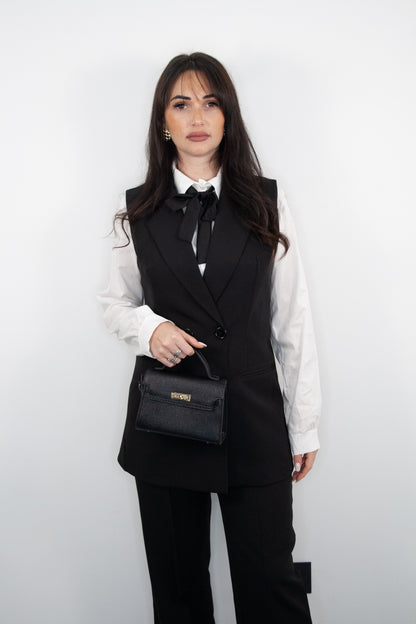 Tailleur “Power Sky”