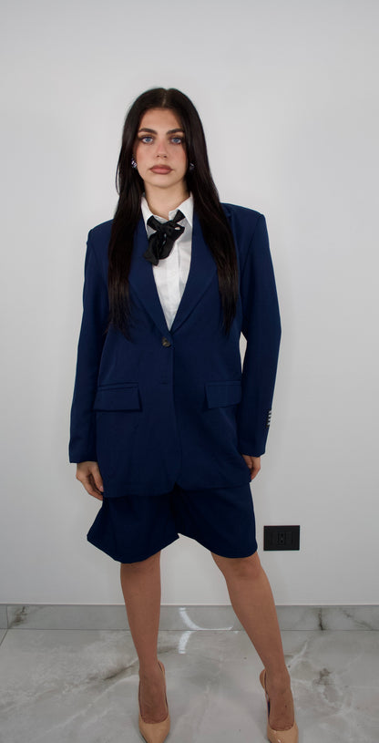 Set coordinato “College” giacca e pantaloncini