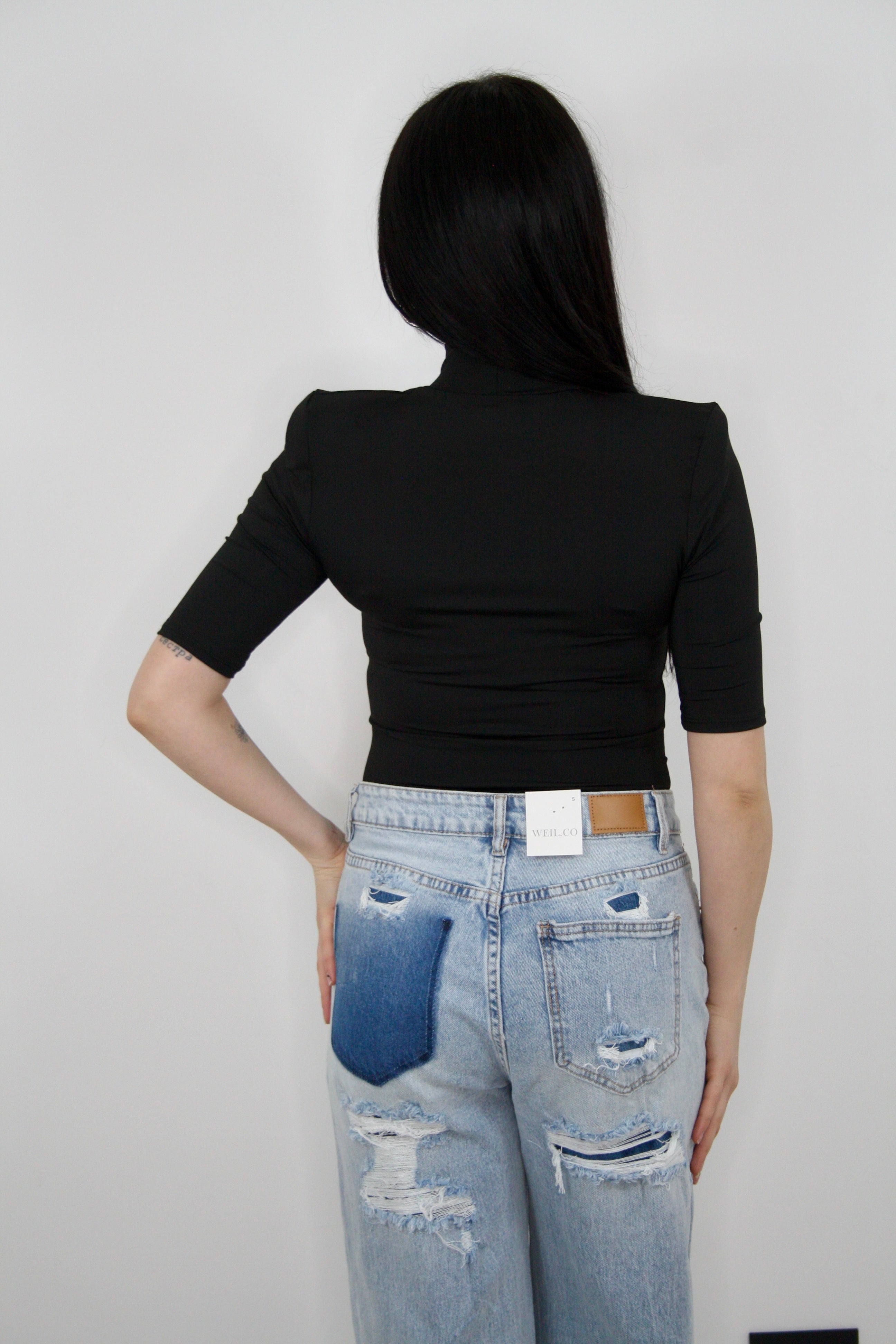 Maglia Atena mezze maniche con spalline