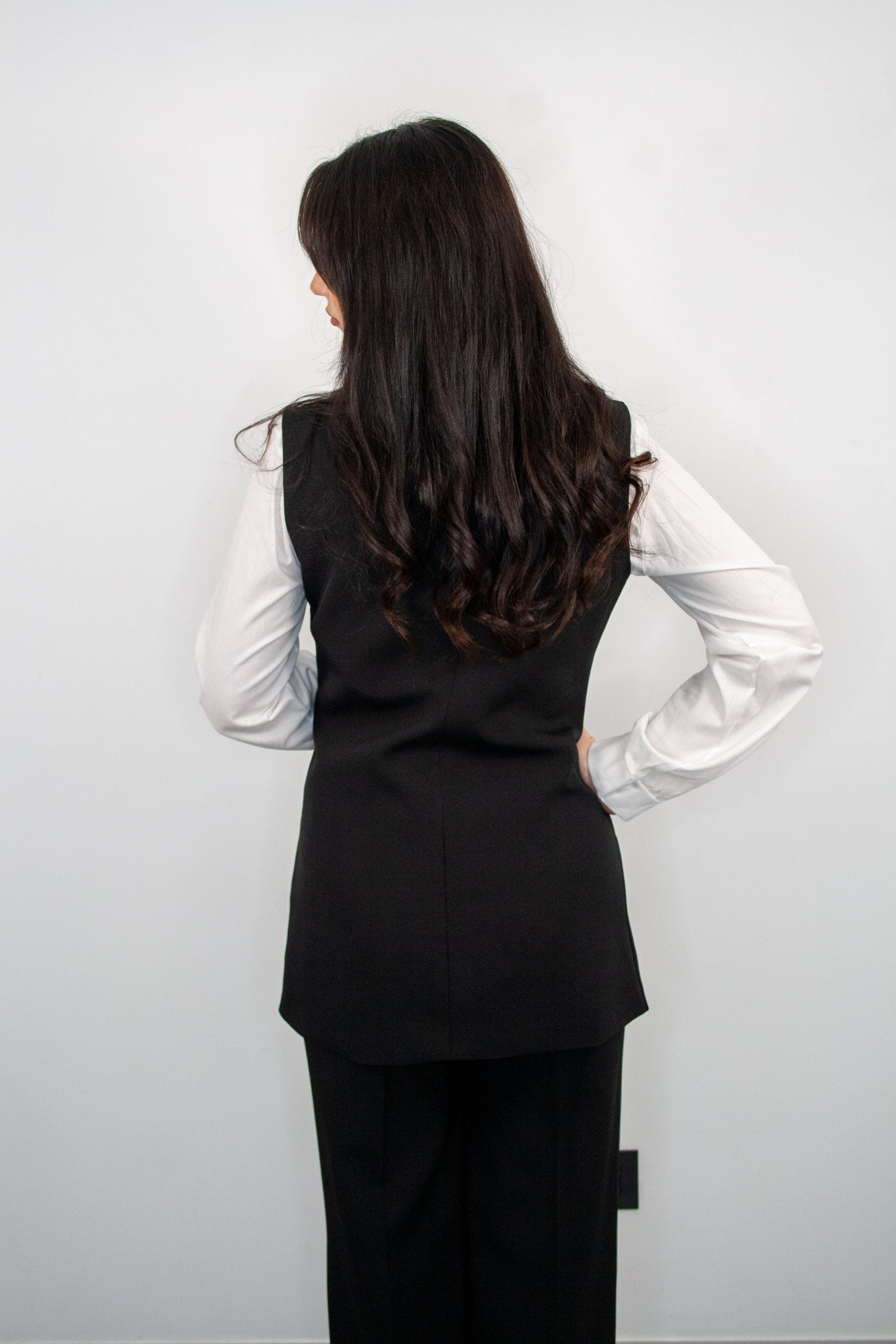 Tailleur “Power Sky”