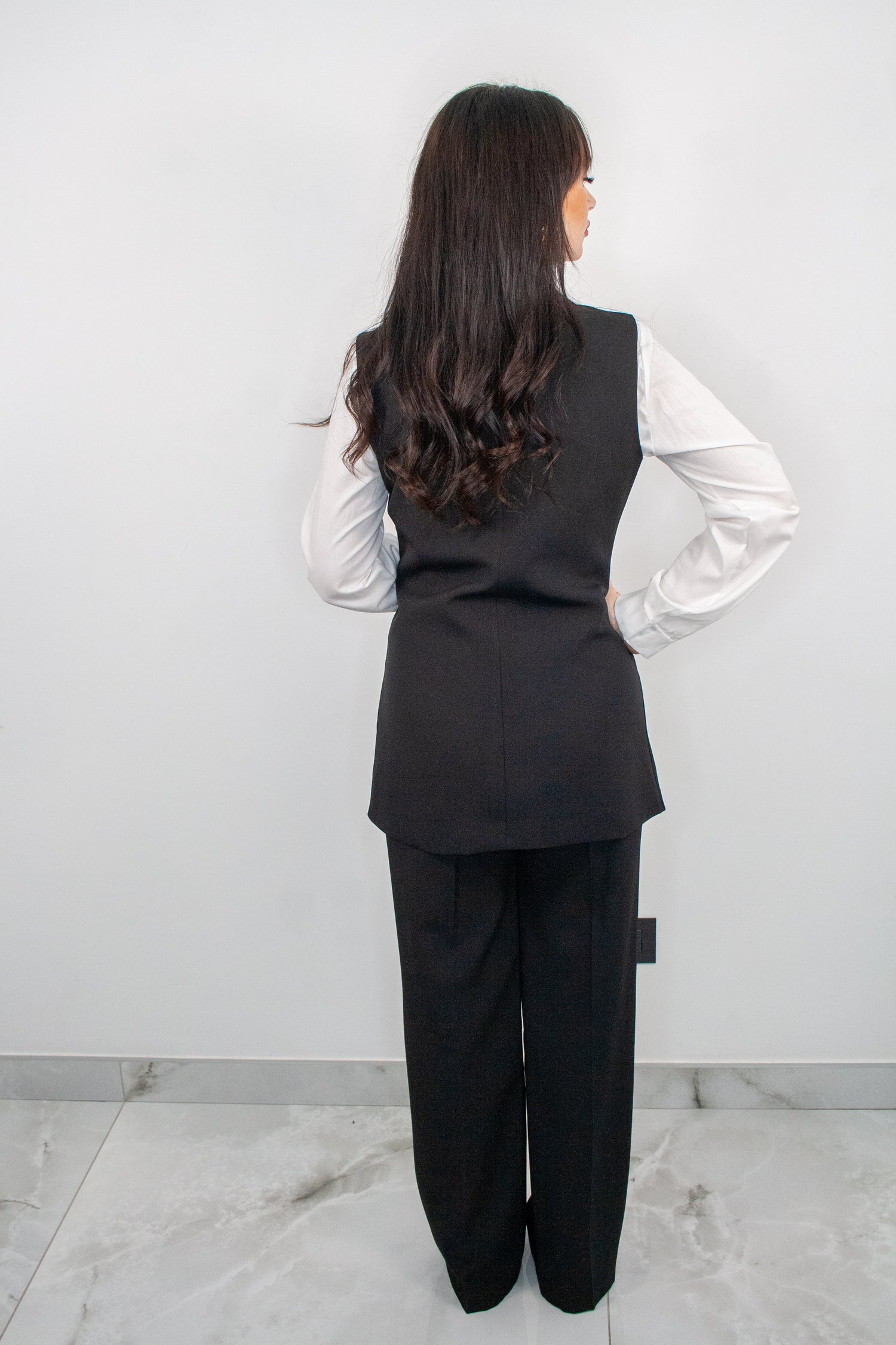 Tailleur “Power Sky”