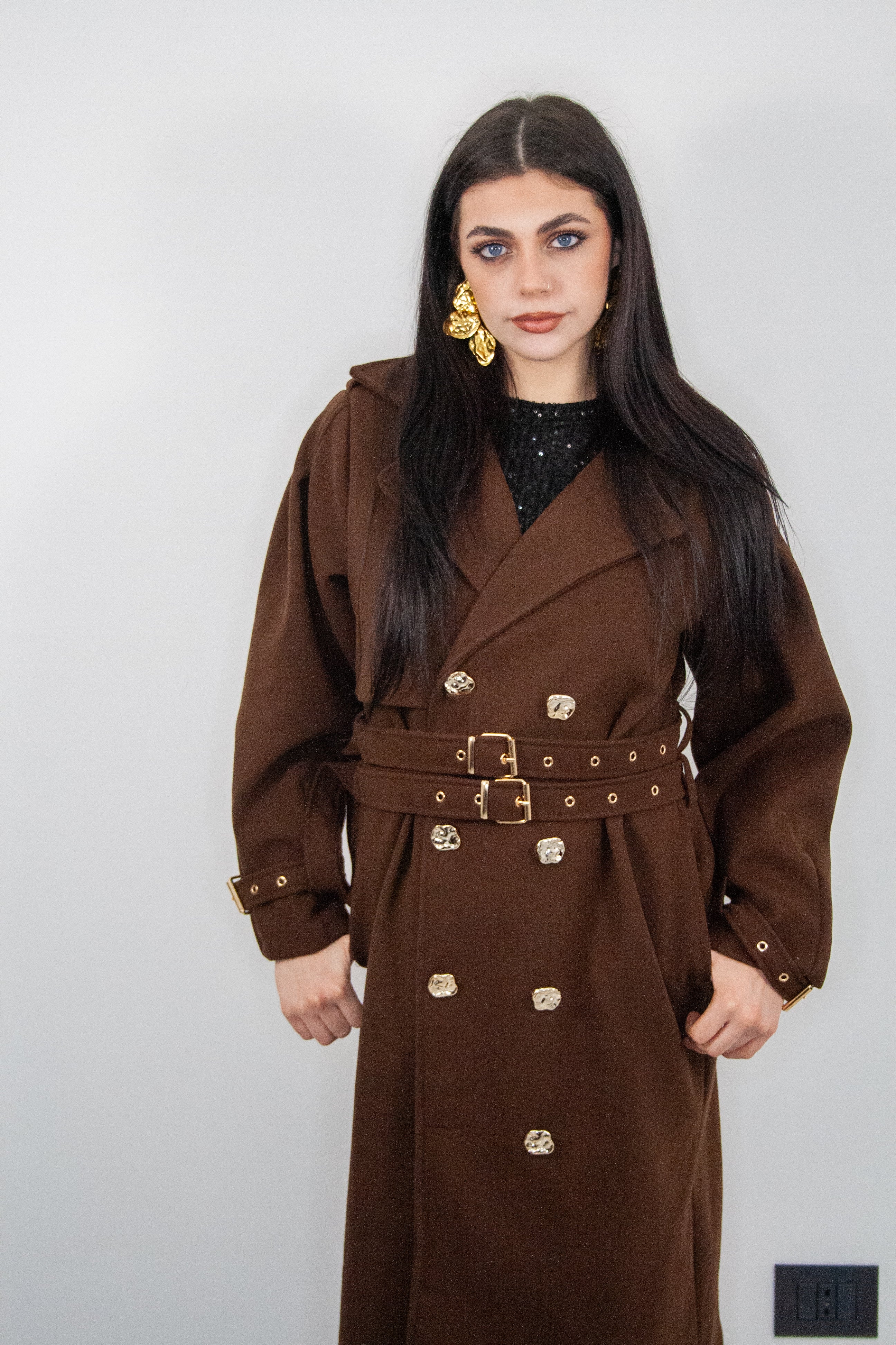 Cappotto lungo Naomi doppio petto - Ma Chère