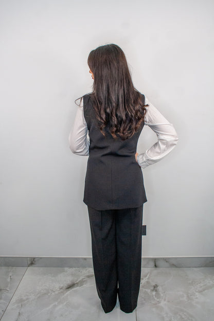 Tailleur “Power Sky”