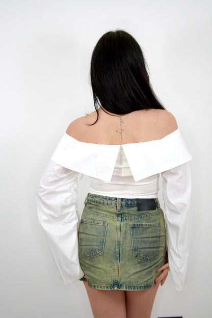 Camicia “Irish” corsetto