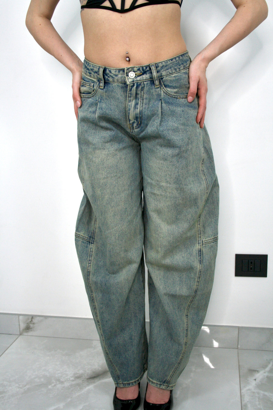 Jeans Denim Joseline baloon