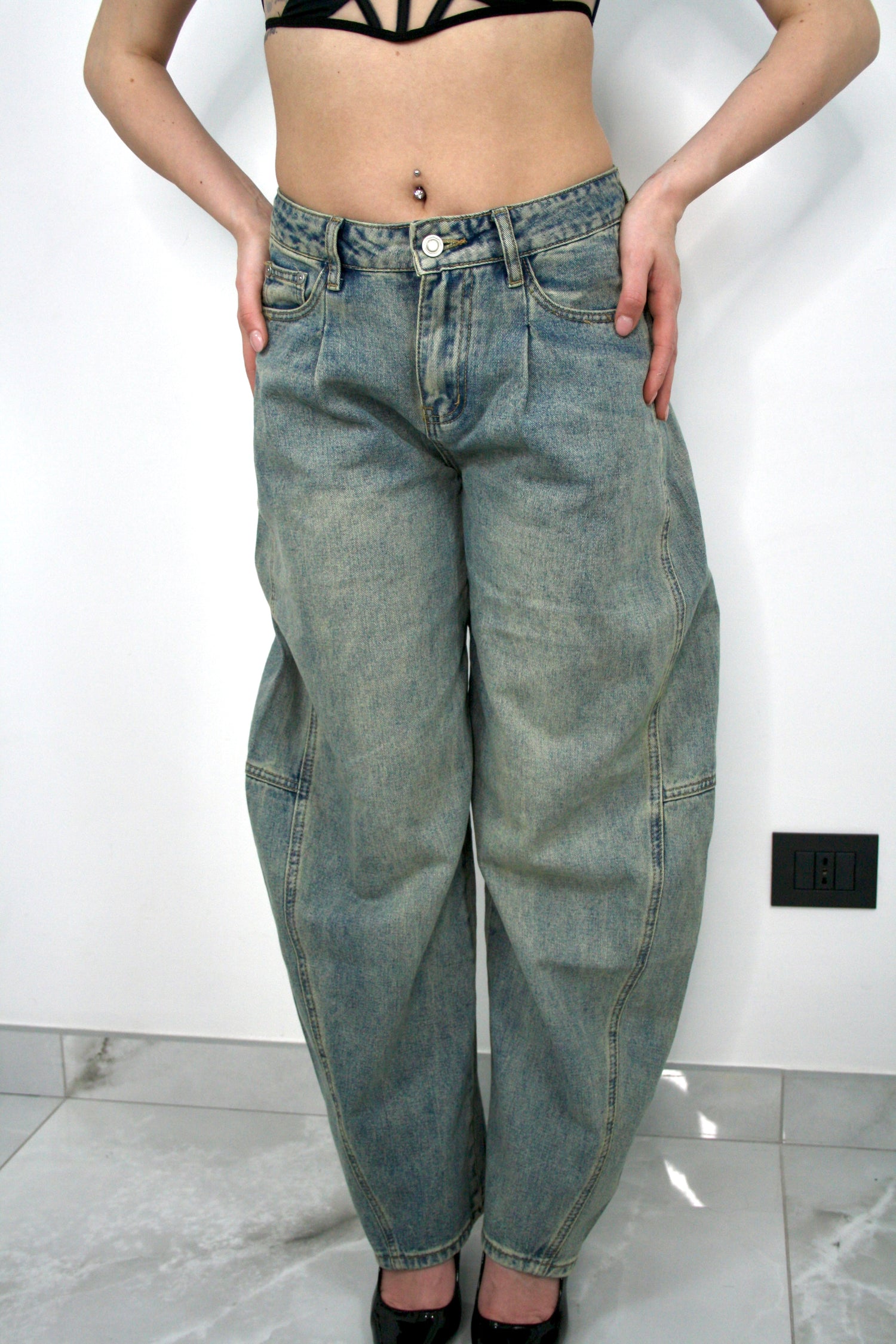Jeans Denim Joseline baloon