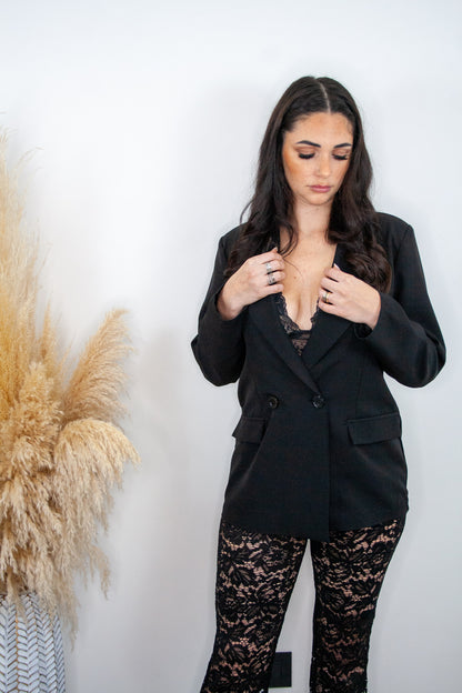 Blazer versatile con bottoni