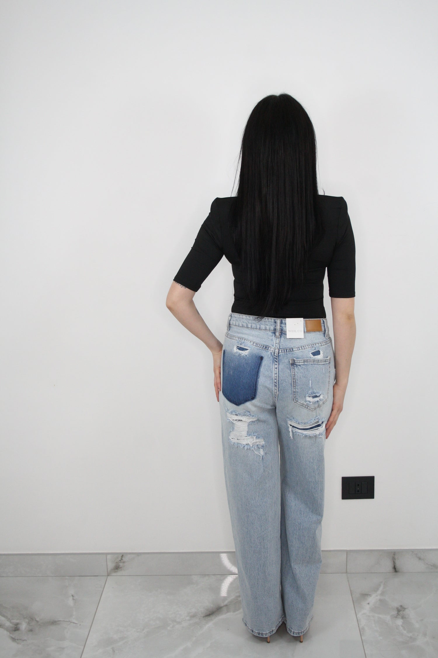 Jeans Denim Karibu lavaggio chiaro