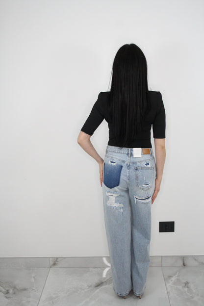 Jeans Denim Karibu lavaggio chiaro