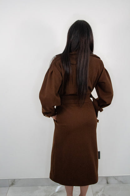 Cappotto lungo Naomi doppio petto - Ma Chère