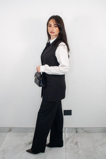 Tailleur “Power Sky”