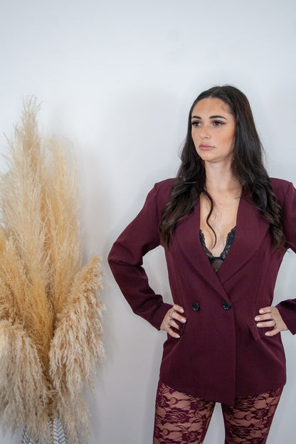 Blazer versatile con bottoni