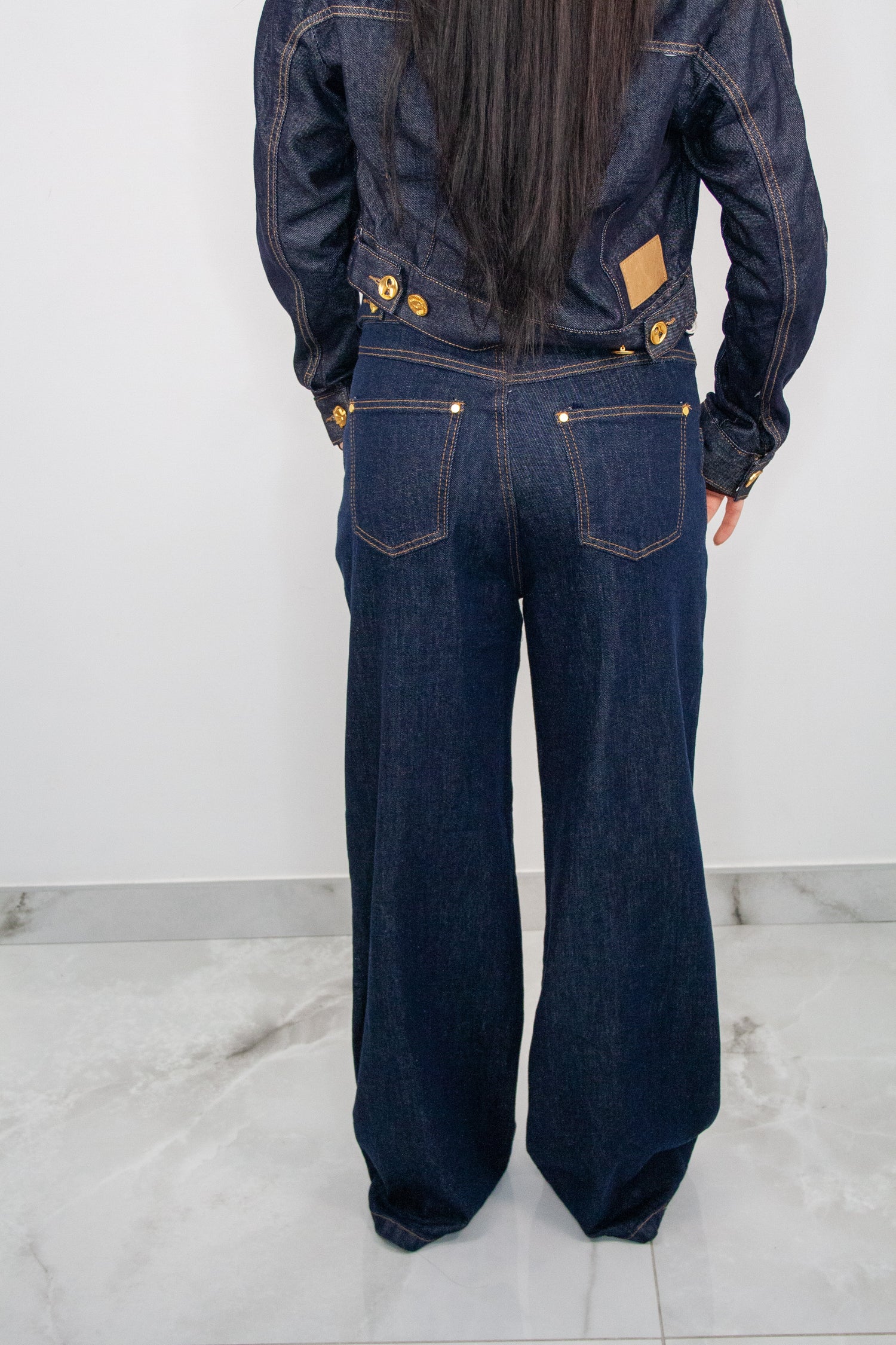 Jeans Denim Gold