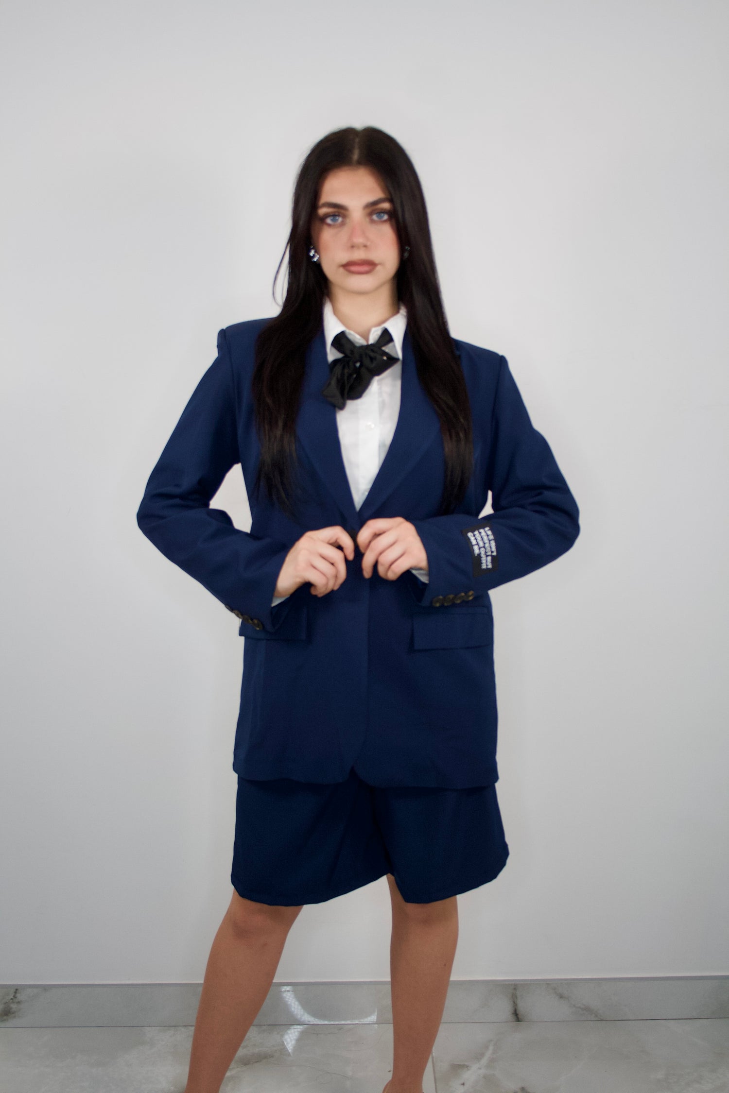 Set coordinato “College” giacca e pantaloncini