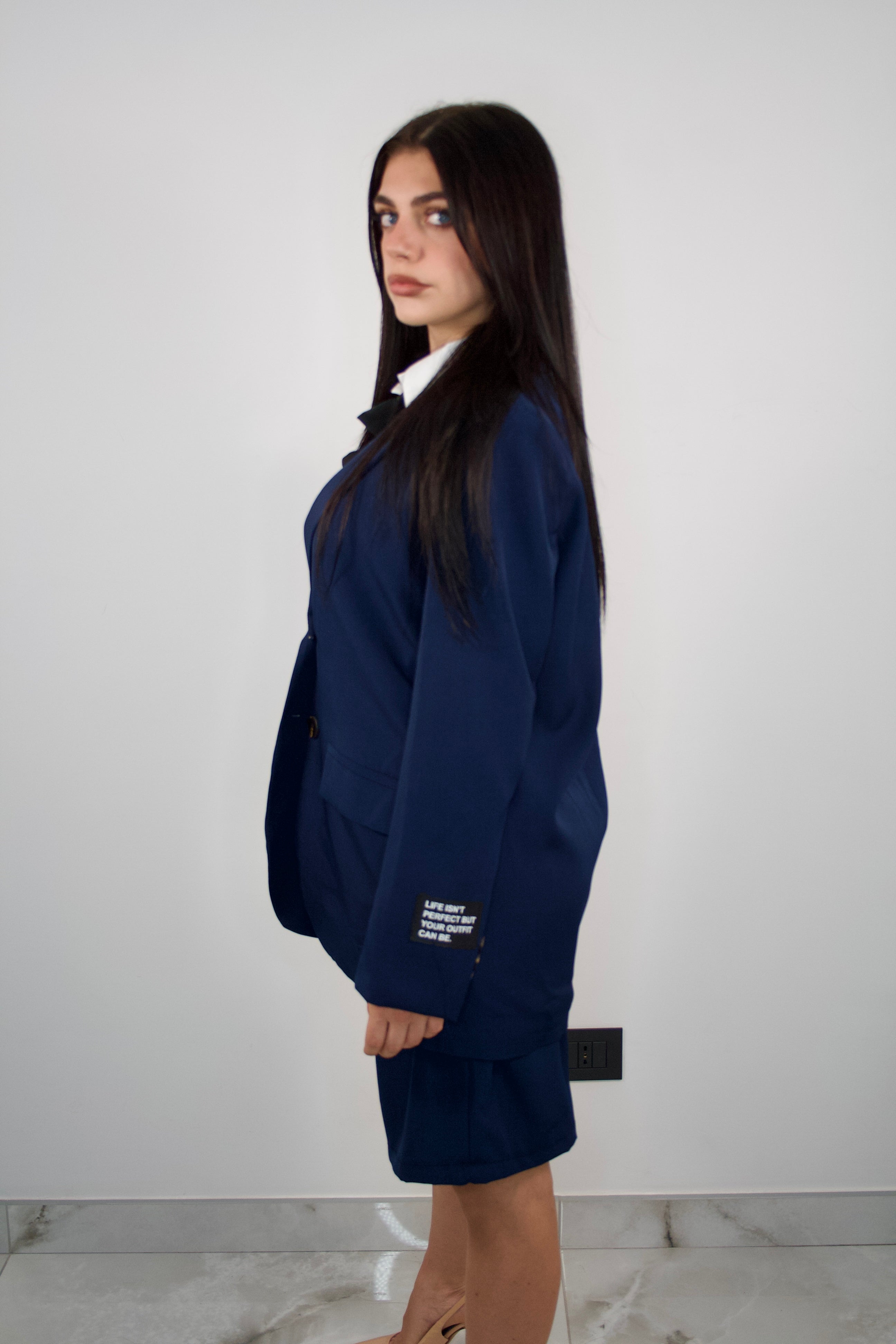 Set coordinato “College” giacca e pantaloncini