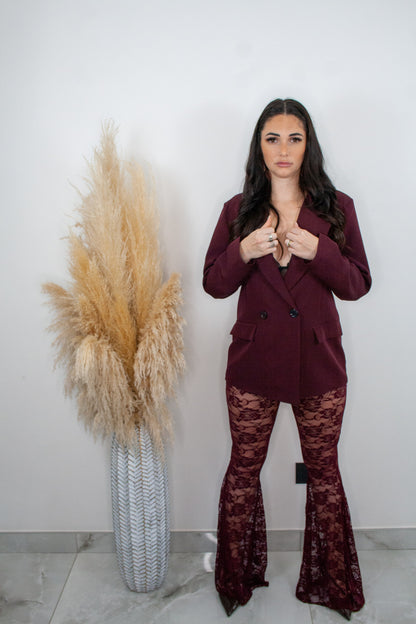 Blazer versatile con bottoni