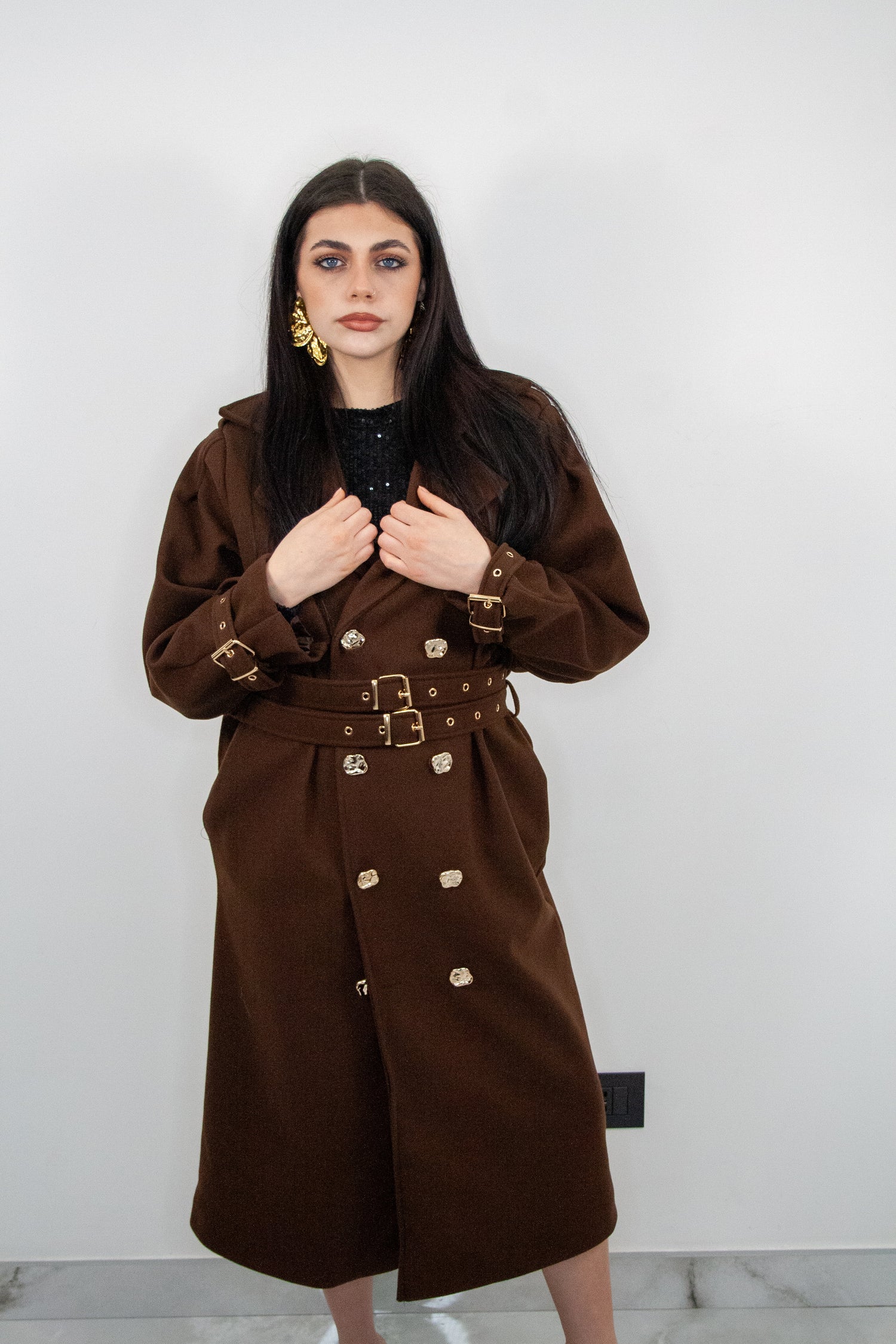 Cappotto lungo Naomi doppio petto - Ma Chère