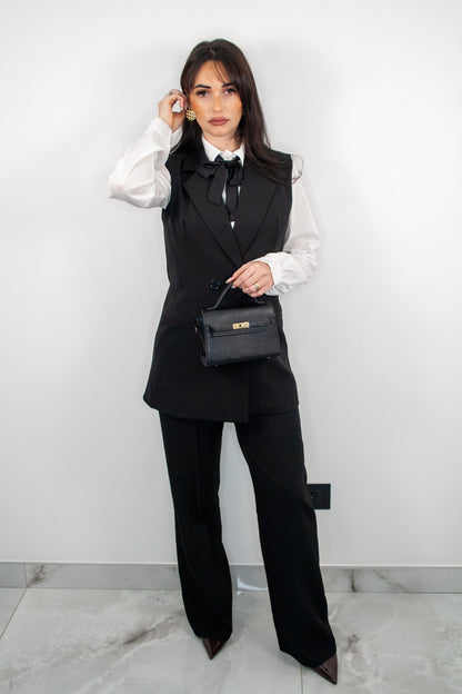 Tailleur “Power Sky”