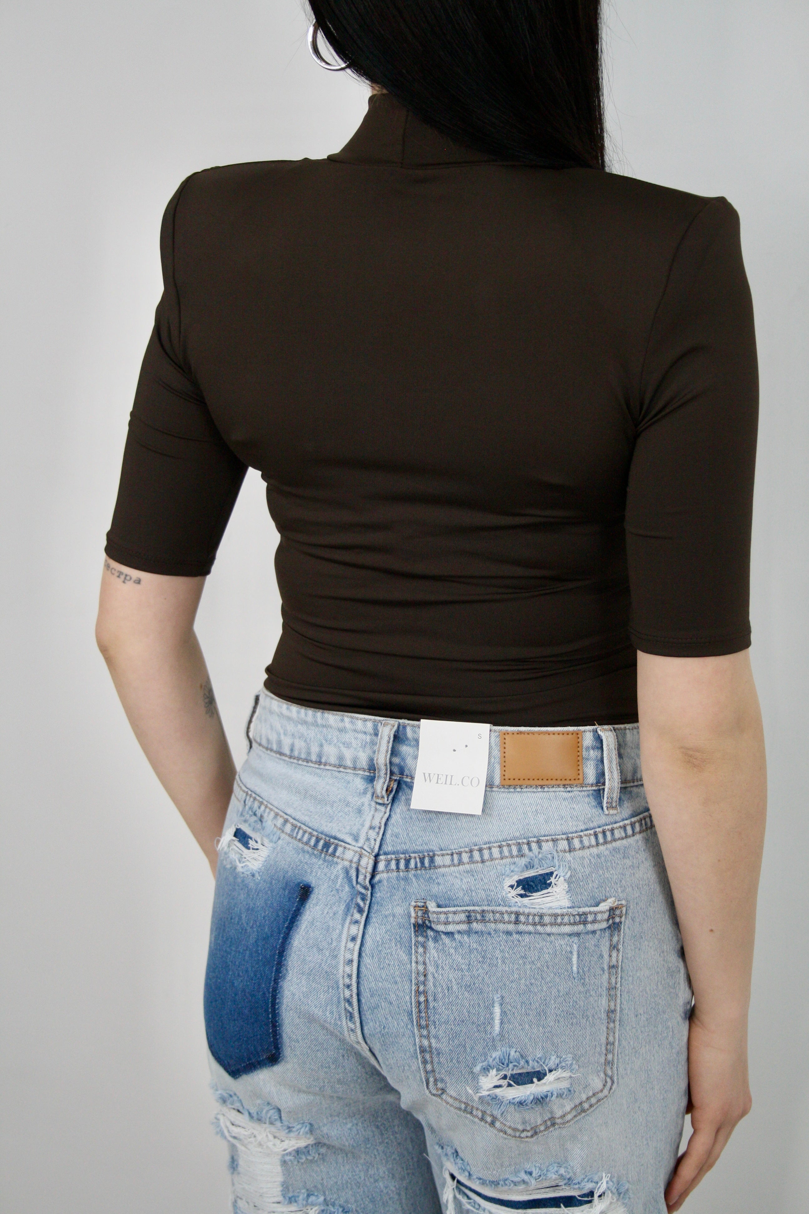 Maglia Atena mezze maniche con spalline