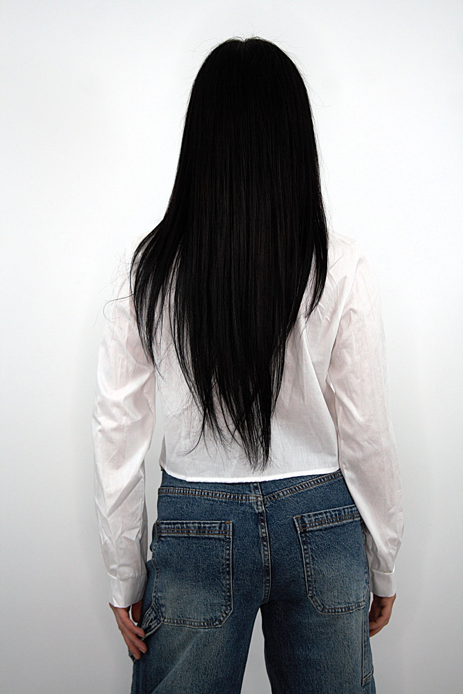 Camicia “Chery” bianca corta