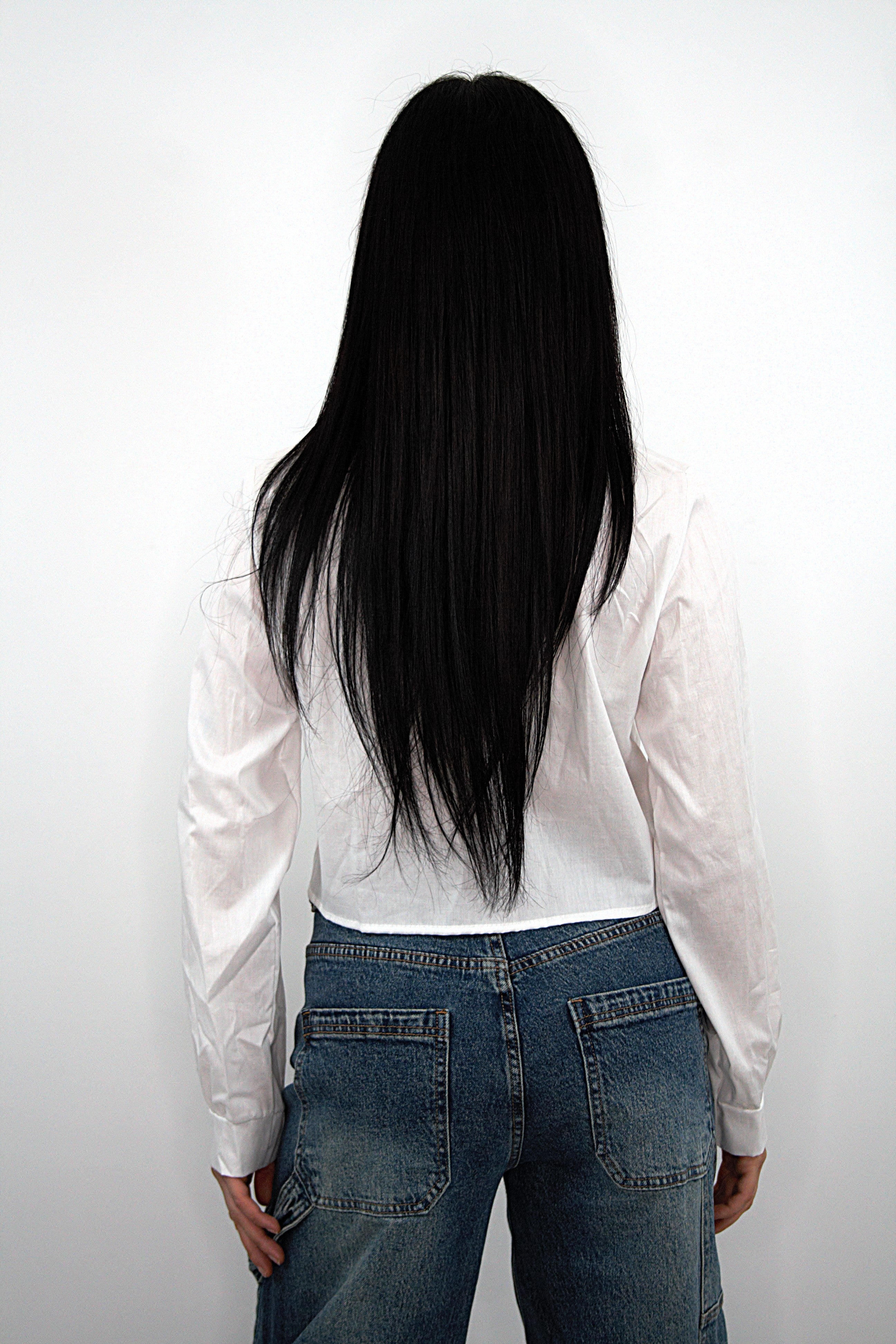 Camicia “Chery” bianca corta