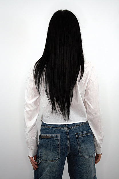 Camicia “Chery” bianca corta