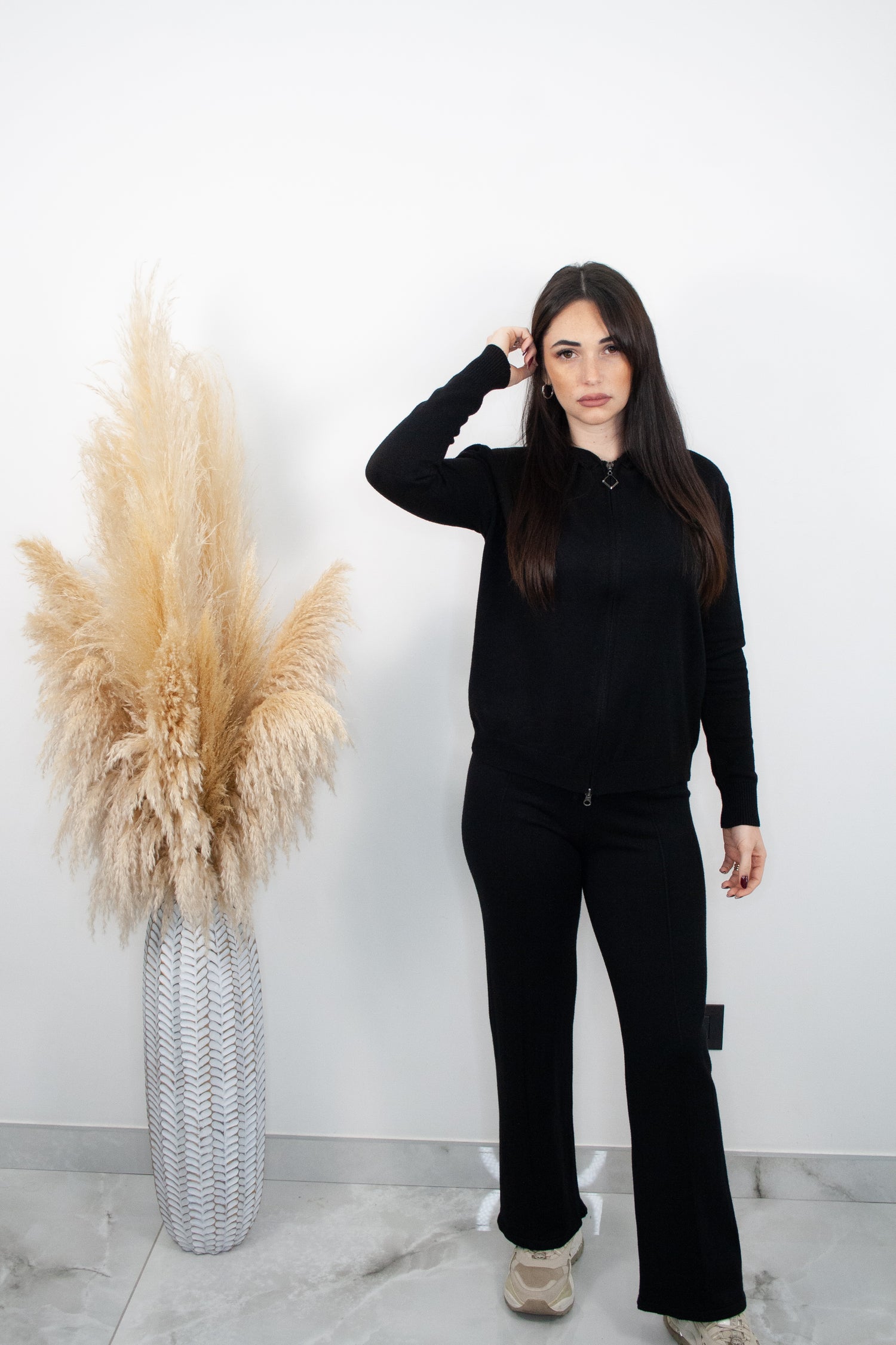 Set coordinato Lea nero - Ma Chère