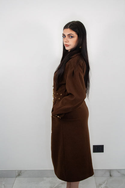 Cappotto lungo Naomi doppio petto - Ma Chère