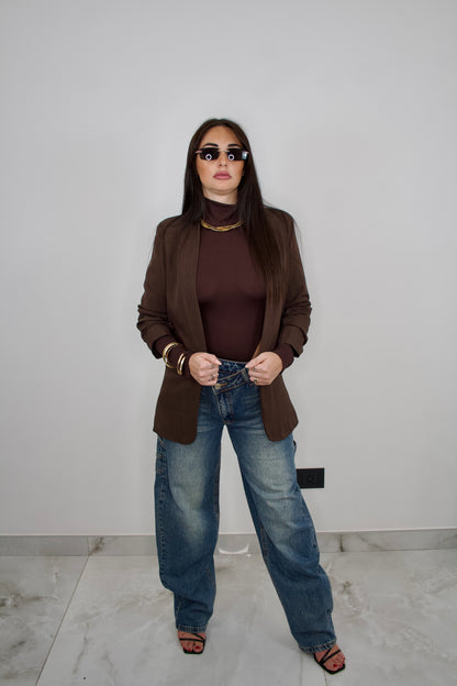 Giacca Versatile Marrone