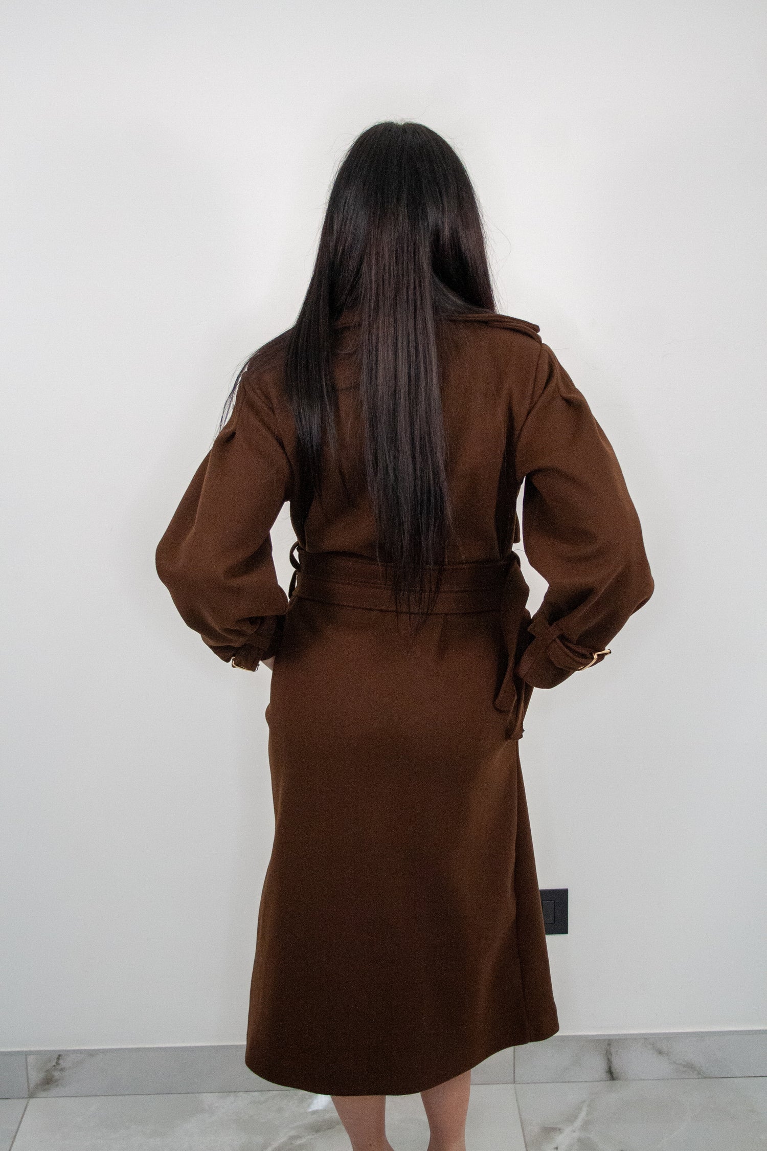 Cappotto lungo Naomi doppio petto - Ma Chère