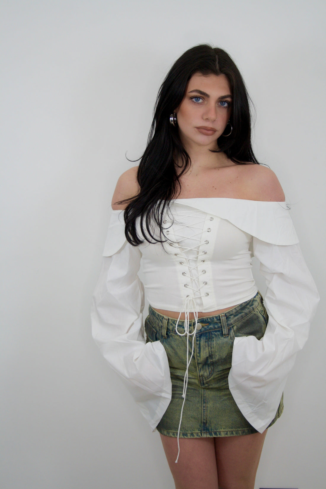 Camicia “Irish” corsetto