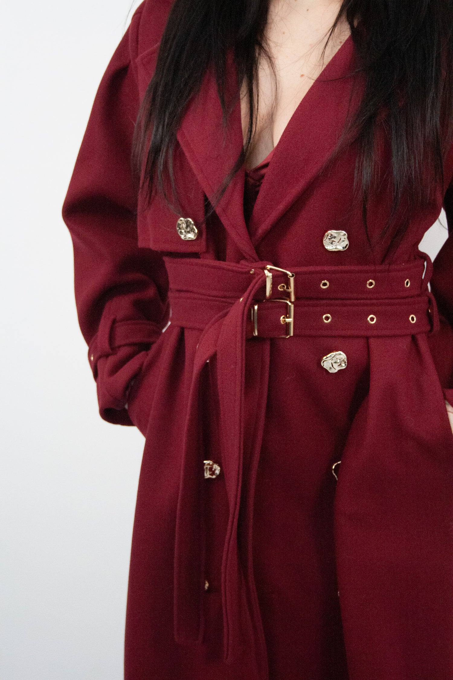 Cappotto lungo Naomi doppio petto - Ma Chère