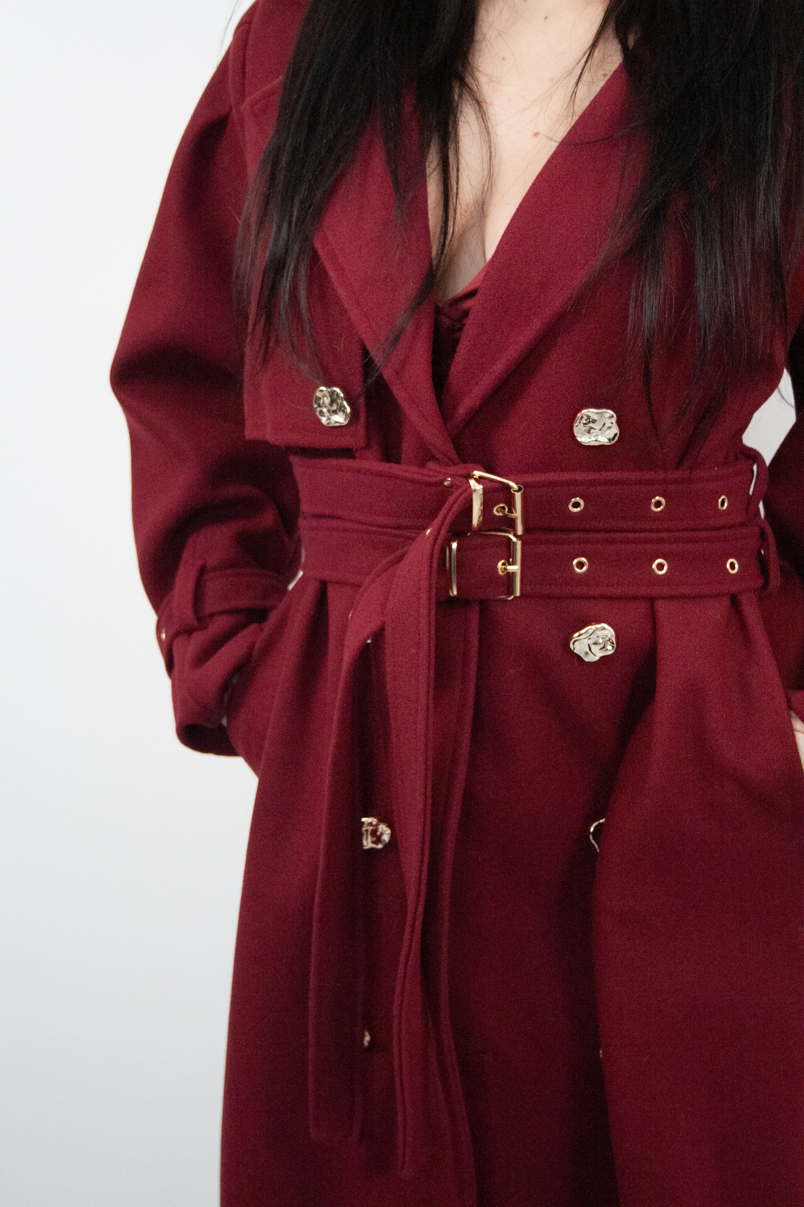 Cappotto lungo Naomi doppio petto - Ma Chère